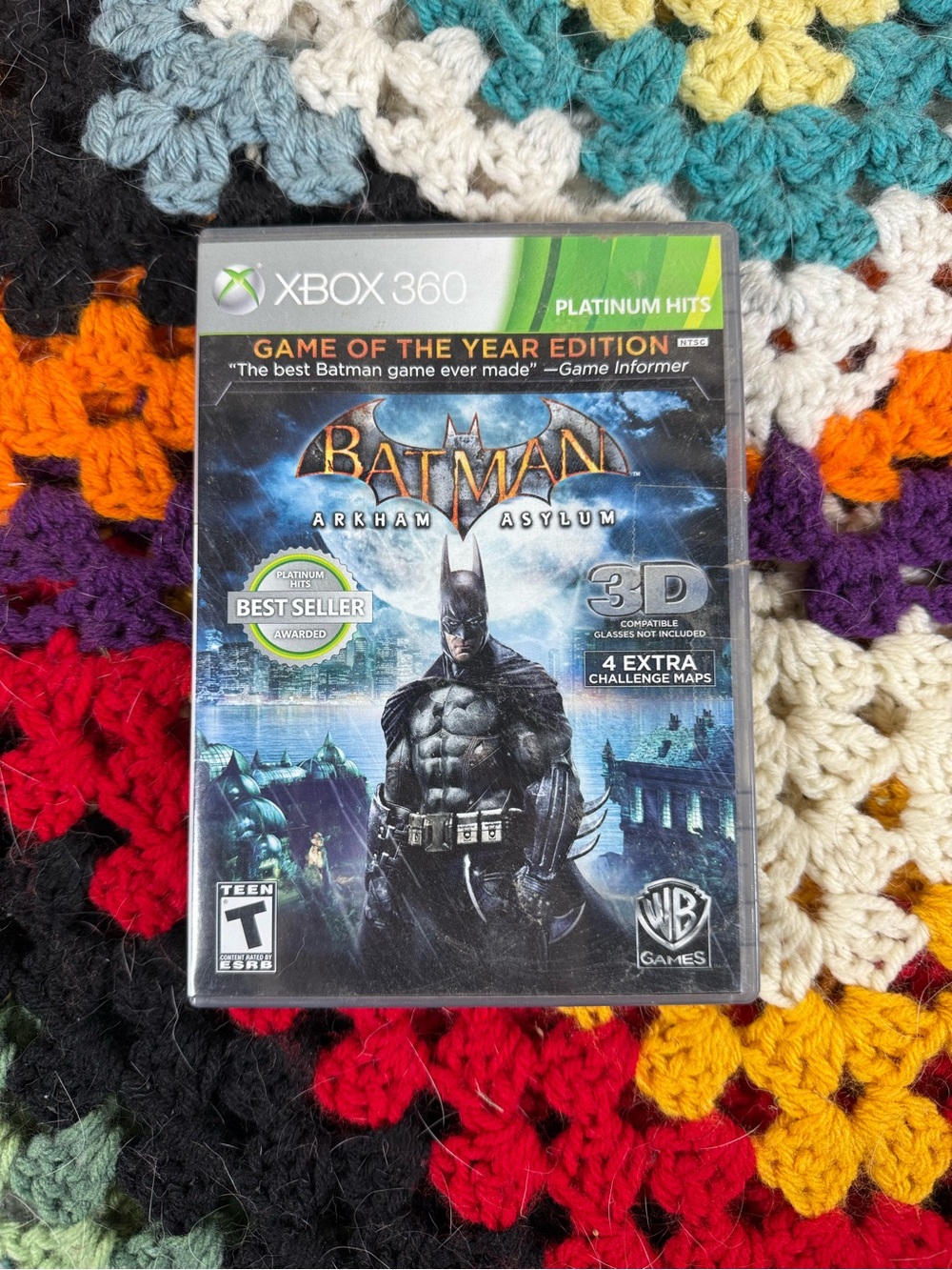 Batman: Arkham Asylum - Game of the Year Edition (Platinum Hits) - Black
